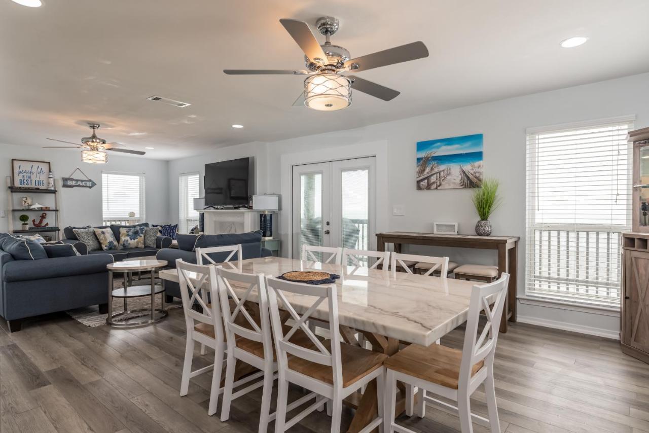 Strand Castle - Gulf Front! An Ideal Layout With Game Room, Small Private Pool, And Roof Top Crow'S Nest! Home Dauphin Island Exterior foto